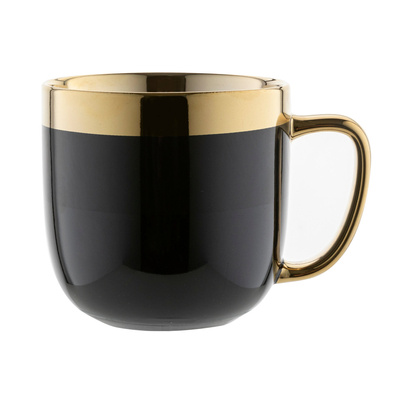 Kubek porcelanowy Florina Berlotti 530 ml czarny  