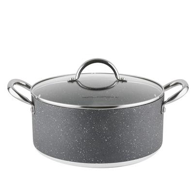 Garnek aluminiowy Florina Onyx 24 cm 4,8 l