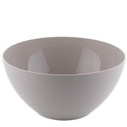 Miska kuchenna plastikowa Praktyczna Capri jasnoszara 3 l