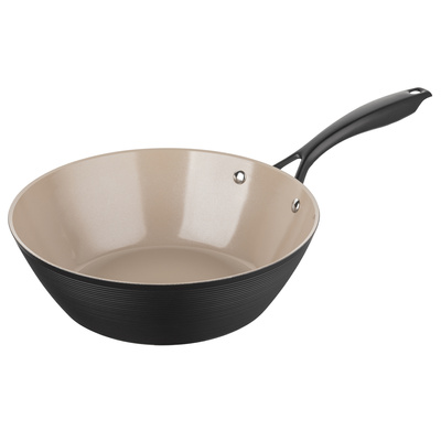 Patelnia aluminiowa wok Florina Carina Black by Mateusz Gessler 28 cm 