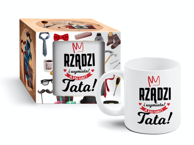 Kubek Boss 300 ml "Rządzi i Wymiata"