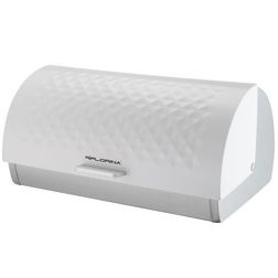 Chlebak stalowy Florina Trigo 39x28x18,5 cm biały 