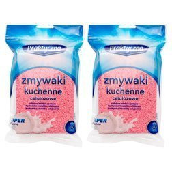 Zmywaki kuchenne celulozowe praktyczna 2x 3 szt