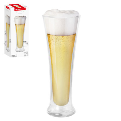Szklanka termiczna do piwa Florina Malachit 500 ml