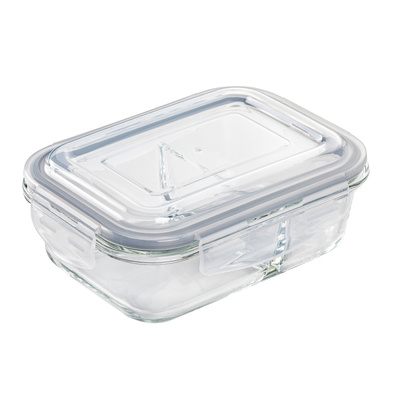 Pojemnik do żywności Florina Frigo szklany podwójny 600 ml