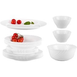 Komplet zestaw serwis obiadowy Ebro 23el 6 osób