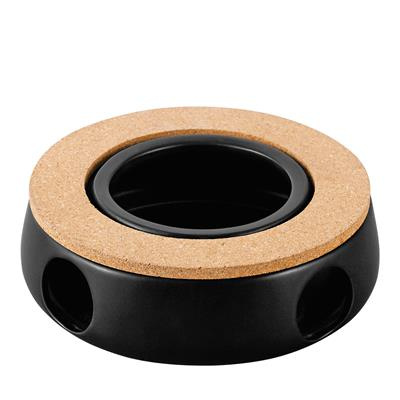 Podgrzewacz ceramiczny do herbaty Florina Universal 15x15 cm czarny