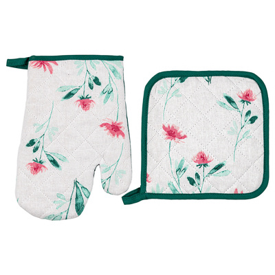 Rękawica kuchenna i łapka kuchenna Miss Lucy Gomes 18x25 cm; 20x20 cm