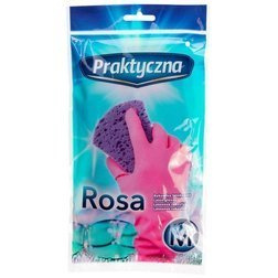 Rękawice lateksowe Rosa - Praktyczna - M