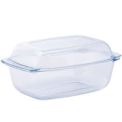 Naczynie żaroodporne Termisil gładkie prostokątne 5,2 l