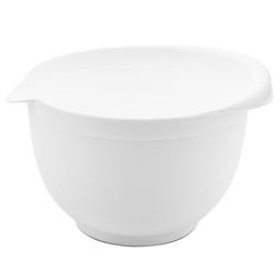 Miska do mieszania Praktyczna 2,6 l plastikowa, antypoślizgowa biały