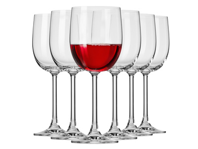 Komplet kieliszków do wina Krosno Gema 340 ml 6 sztuk 