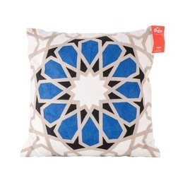 Poduszka Miss Lucy Blue Star 43 x 43 cm