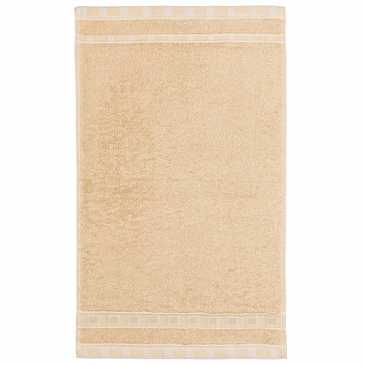 Ręcznik bawełniany Miss Lucy Michael Basic 30x50 cm kremowy