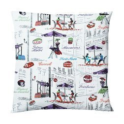 Dwustronna poszewka dekoracyjna Miss Lucy Paris 45 x 45