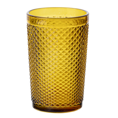 Szklanka long drink Florina Alexis 340 ml bursztynowa