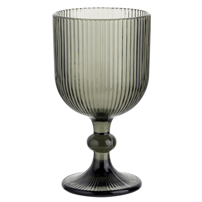 Kielich szklany do wody Florina Vacanza 370 ml szary