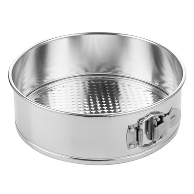 Tortownica ocynowana z fakturowanym dnem 22 cm