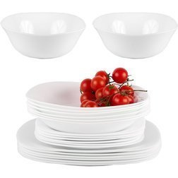 Komplet zestaw serwis obiadowy Parma 20 elementów 6 osób 