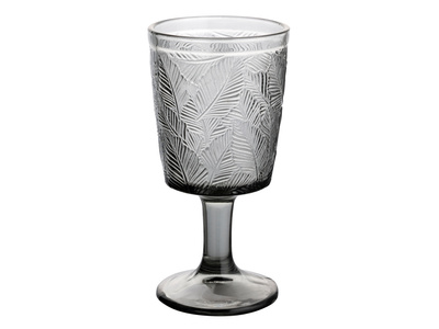 Kielich szklany do wody Florina Tropic 335 ml szary