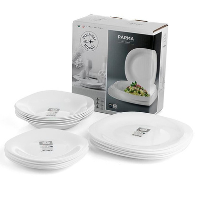 Talerze obiadowe Bormioli Rocco Parma dla 6 osób