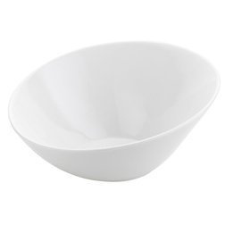 Salaterka porcelanowa skośna Florina Alta 23,5 cm