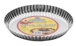 Forma do tarty z wyjmowanym dnem 26 cm srebrna