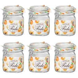 6x Słoik Bormioli Rocco Fido 750 ml