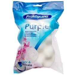 Gąbka kąpielowa praktyczna purple