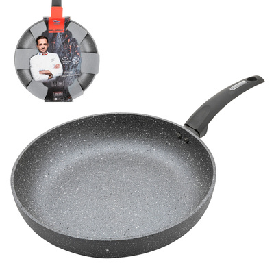 Patelnia kamienna Florina Lava Stone by Mateusz Gessler 30 cm szara