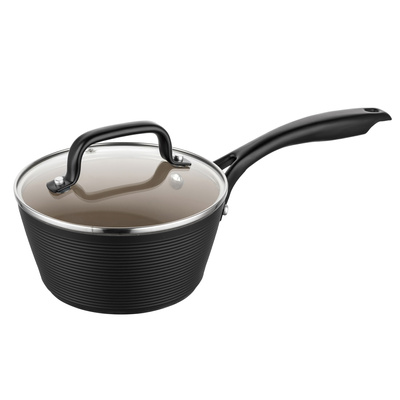 Rondel aluminiowy Carina Black by Mateusz Gessler 16 cm 1l