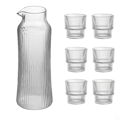 Zestaw karafka Florina Michael 1,1 l + 6 szklanek Baltico 330 ml 