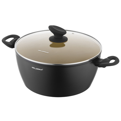 Garnek aluminiowy Florina AmVegan 26 cm 4,8 l by Mateusz Gessler