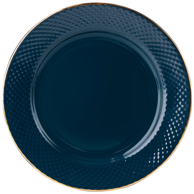 Talerz deserowy Florina Tiffany 19 cm niebieski