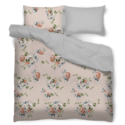 Komplet pościeli Miss Lucy Dolce Vita Rosa 160x200 cm i 70x80 cm