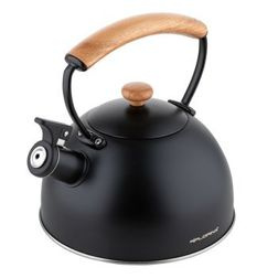 Czajnik nierdzewny Florina Natura Line czarny 2,3 l