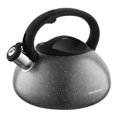 Czajnik nierdzewny na indukcję i gaz Florina Lava 2,5 l szary