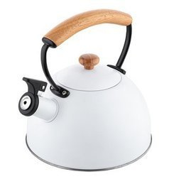 Czajnik nierdzewny Florina Natura Line biały 2,3 l