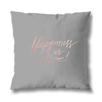 Poszewki Metallic Happiness 40 x 40 cm 