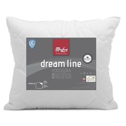 Poduszka Miss Lucy Dream Line biała silikon 45 x 45 cm