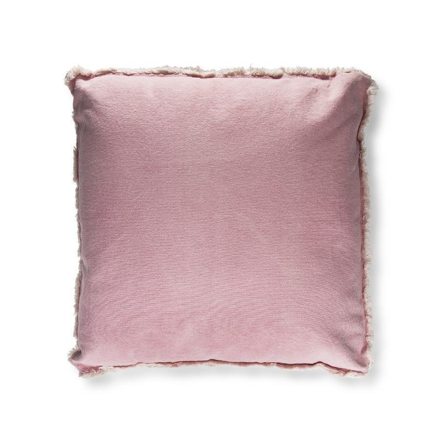 Poduszka Unique Living gładka 45 x 45 cm różowa Miss Lucy