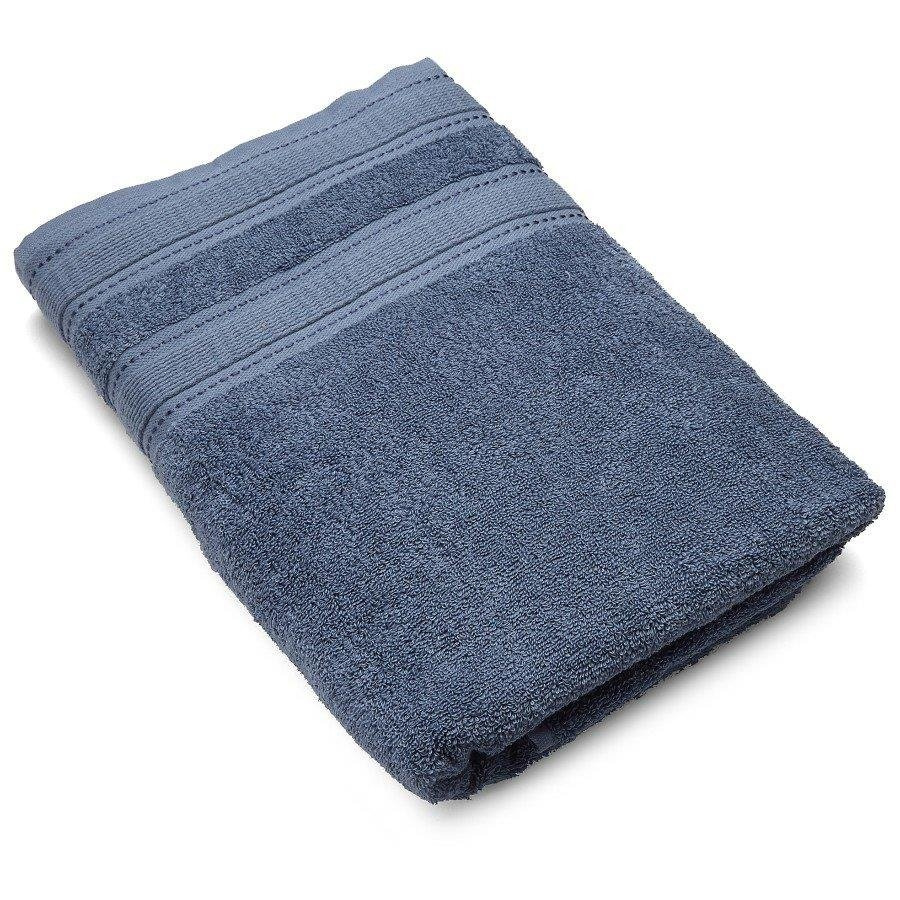 Ręcznik Miss Lucy Marla 70 x 140 cm szaro niebieski
